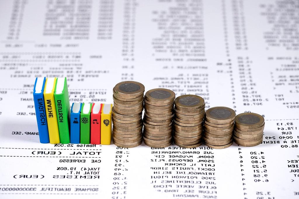 Infographic showing expense categories